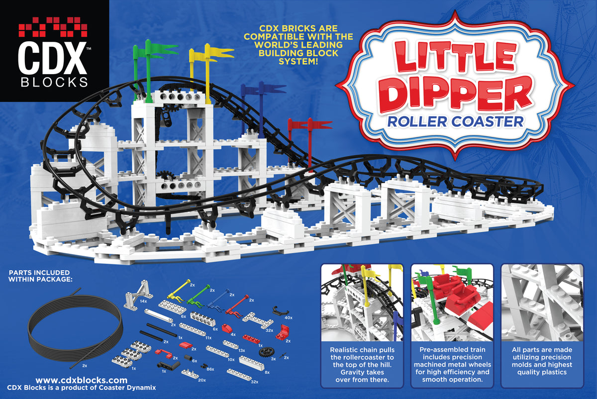 CDX Blocks Little Dipper Roller Coaster – Coasterdynamix