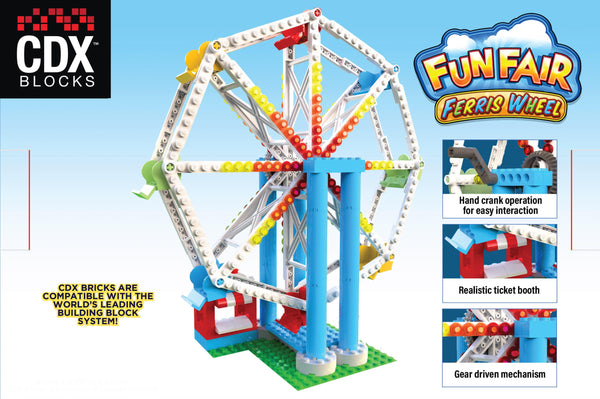 CDX Blocks Funfair Ferris Wheel